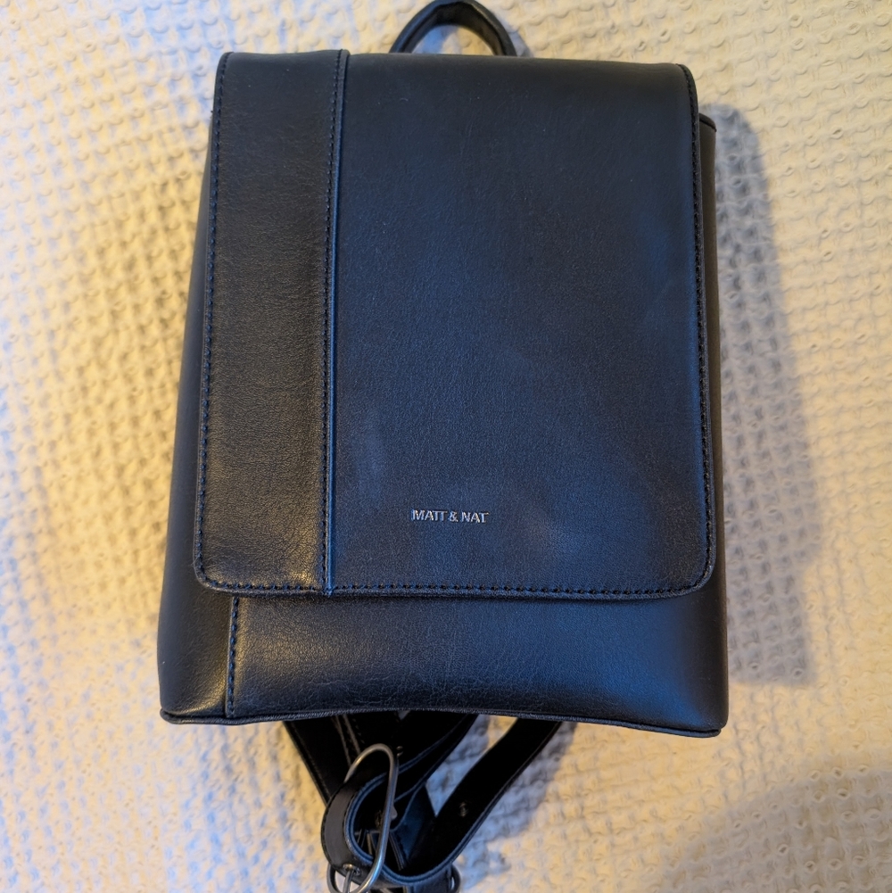 Matt & Nat Black Backpack